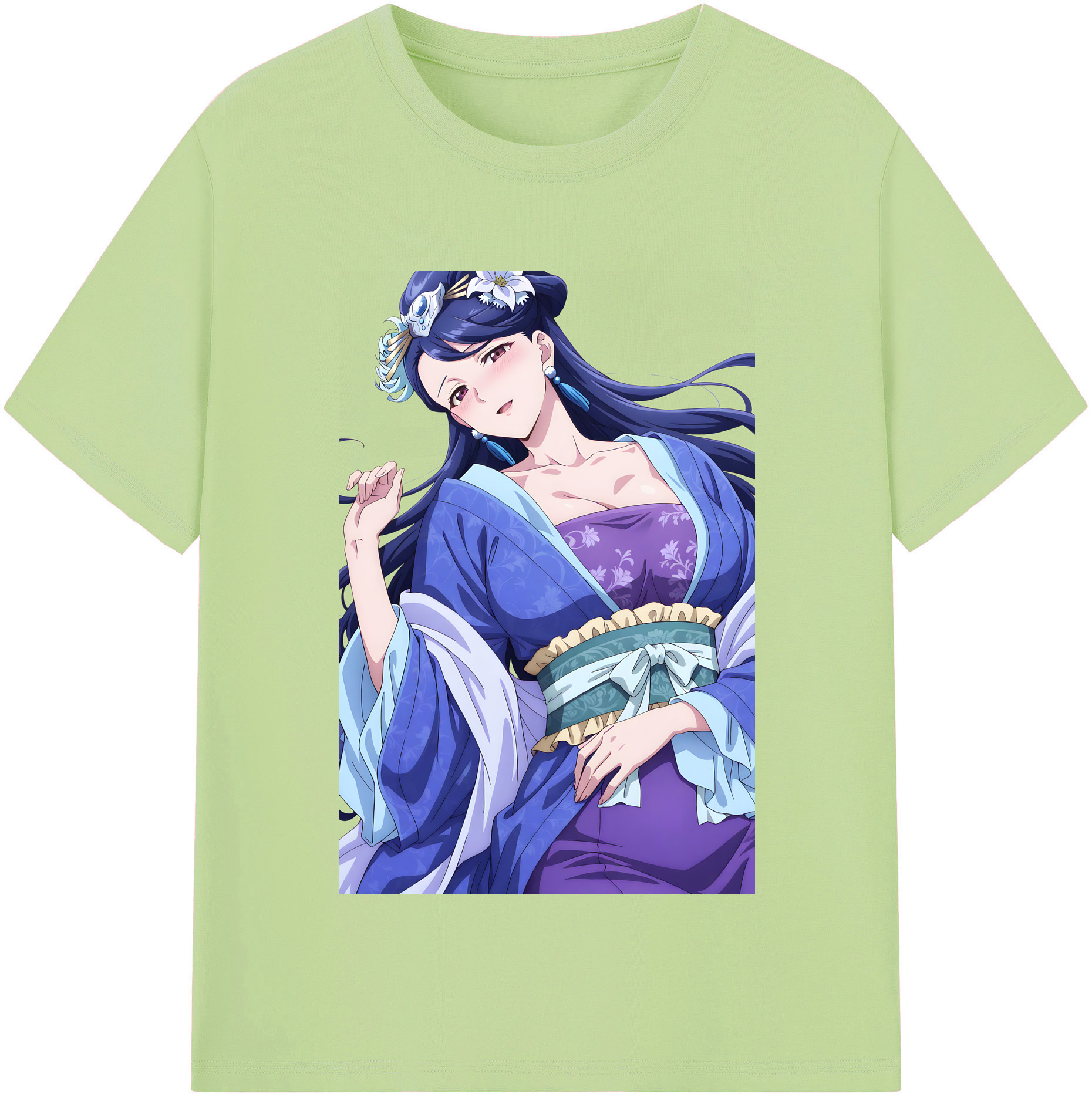 （画像用） 薬屋のひとりごと The Apothecary Diaries 綿100％半袖Tシャツ（フロントプリント）